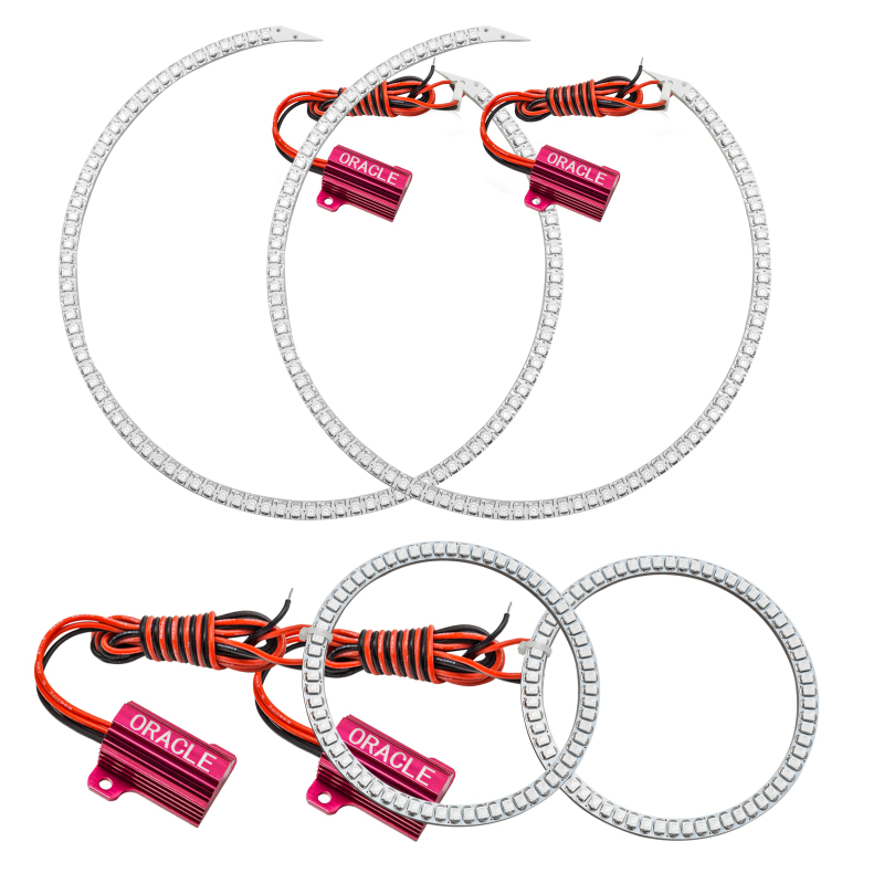 Volkswagen Touareg Headlight Halo Kit - ORACLE Lighting - LED Halo - Red - `05-`06